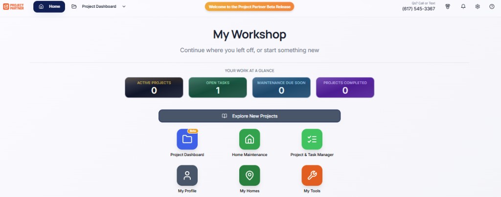 Project Partner - Tile Project Workflows